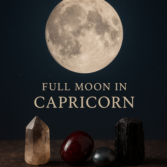 Full Moon in Capricorn: Grounded Magic & Crystals for Ambition