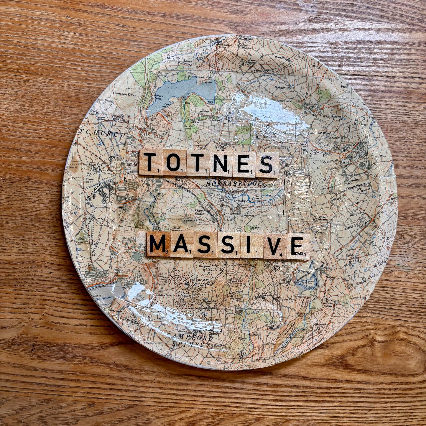 'Totnes massive' Plate