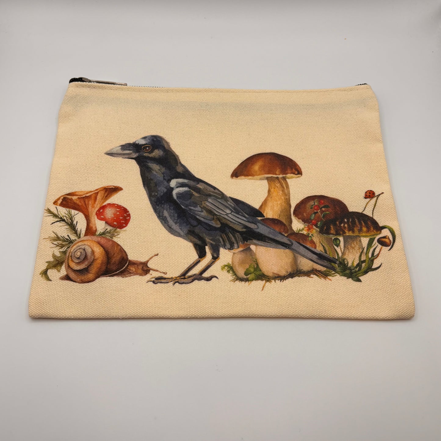Mushroom & Bird Bag
