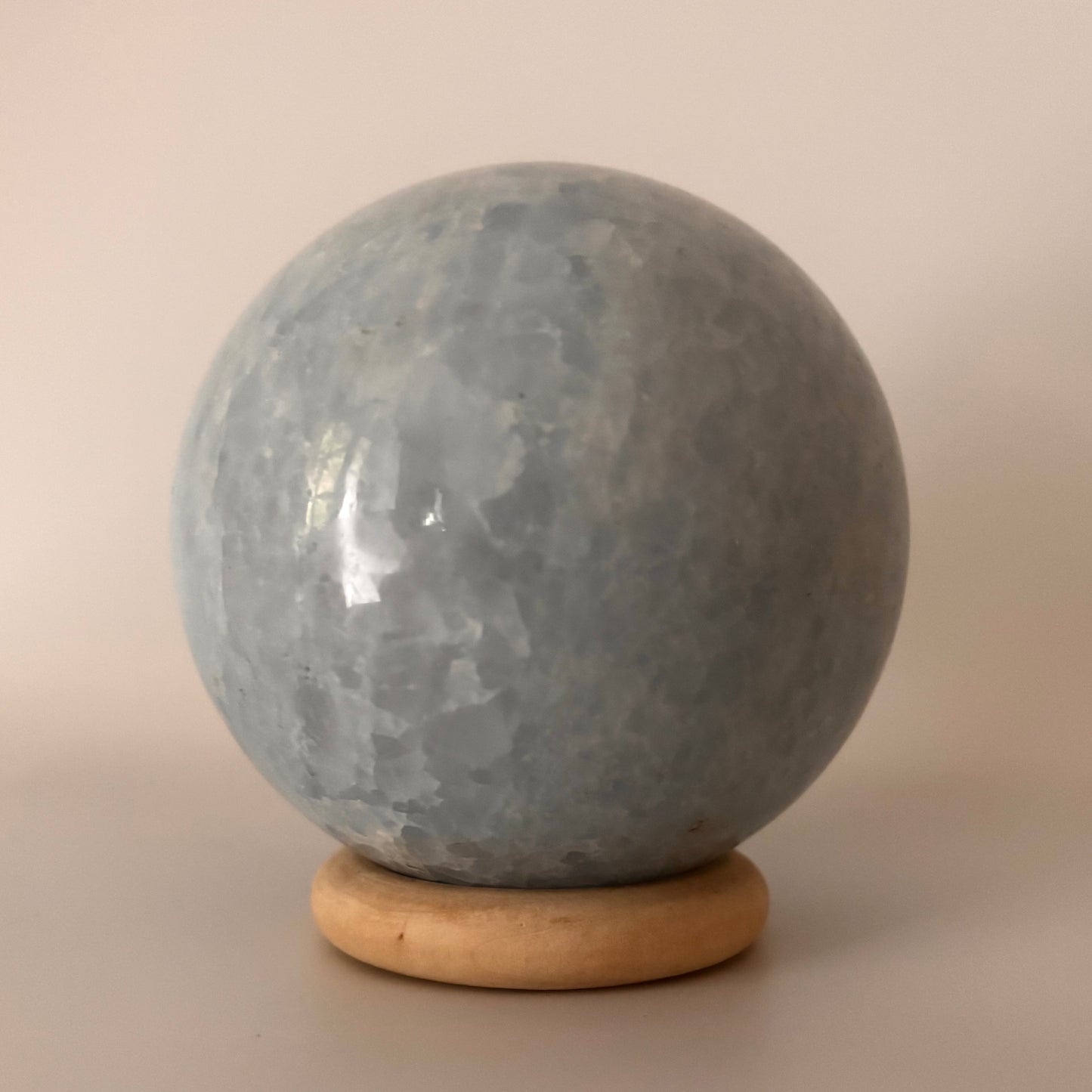 Blue Calcite Sphere