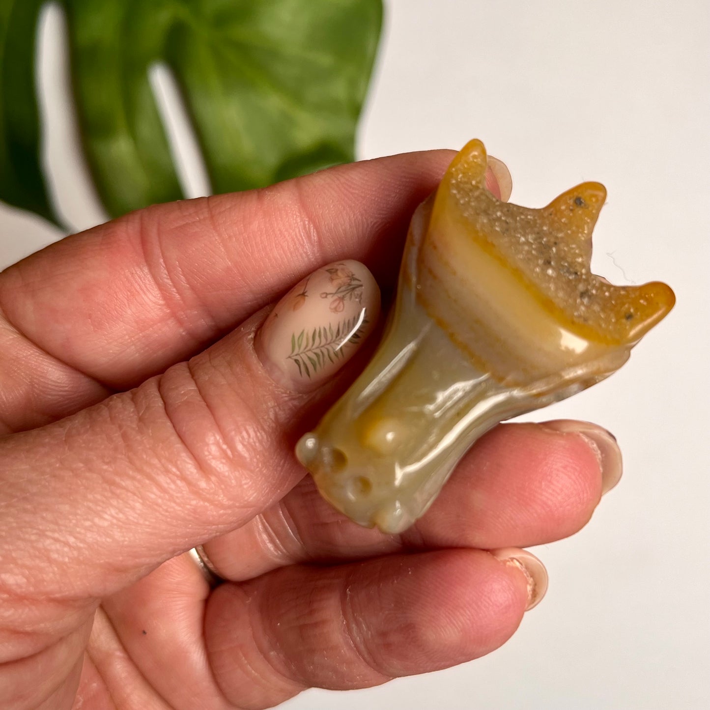 Agate & Carnelian Dragon Head #4