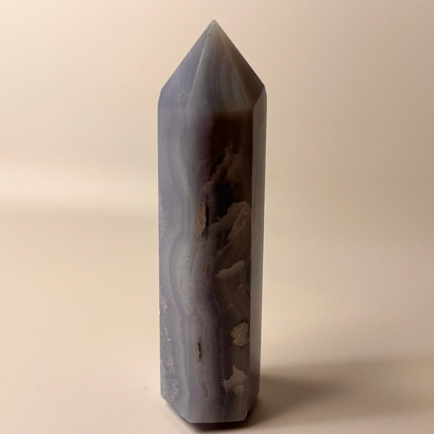 Blue Lace Agate Tower #2