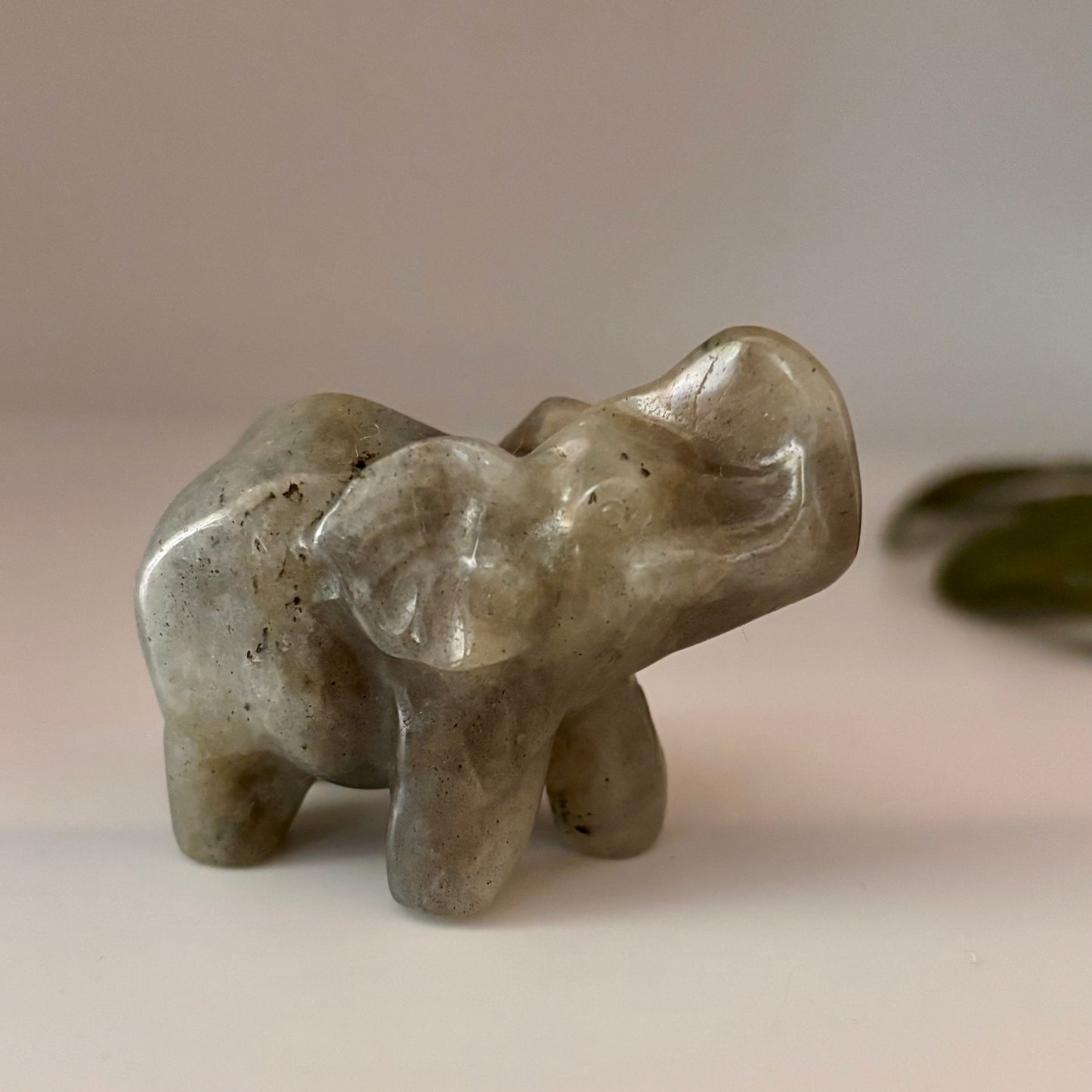 Labradorite Elephant