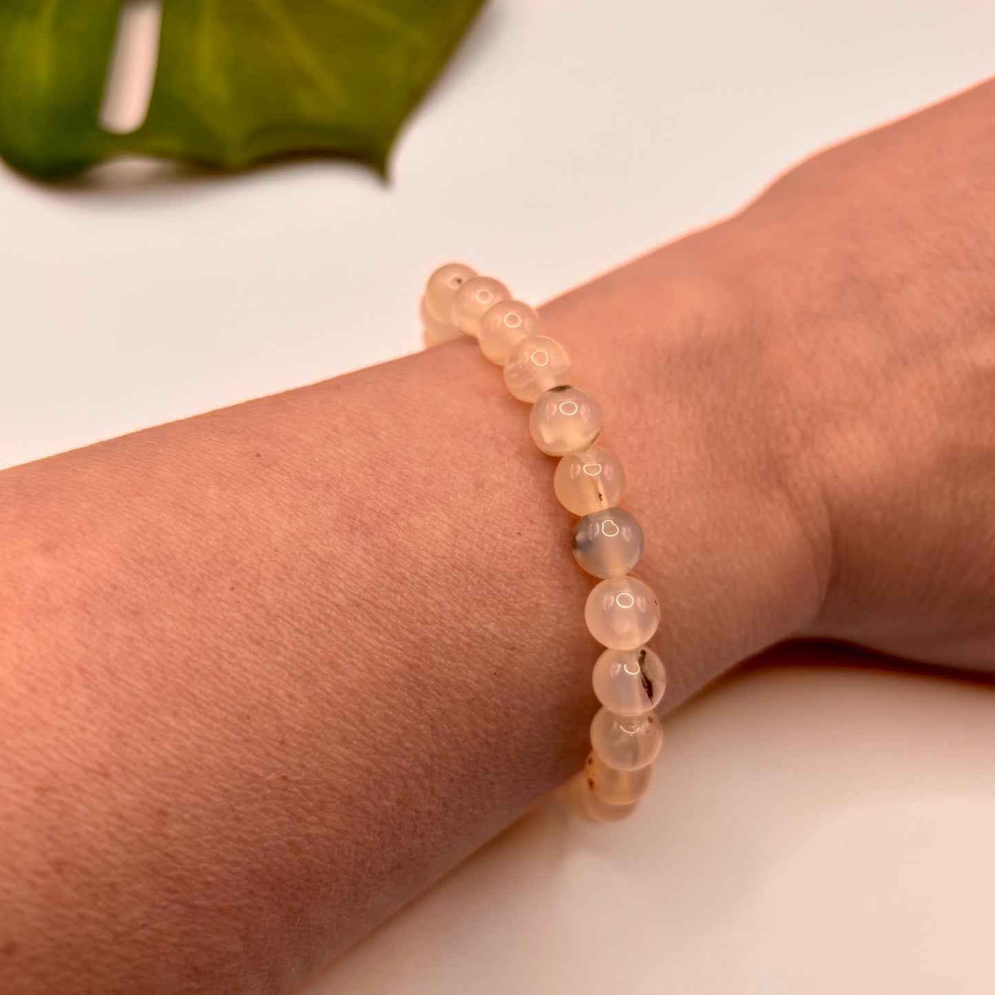 Agate Bracelet (Medium Beads)