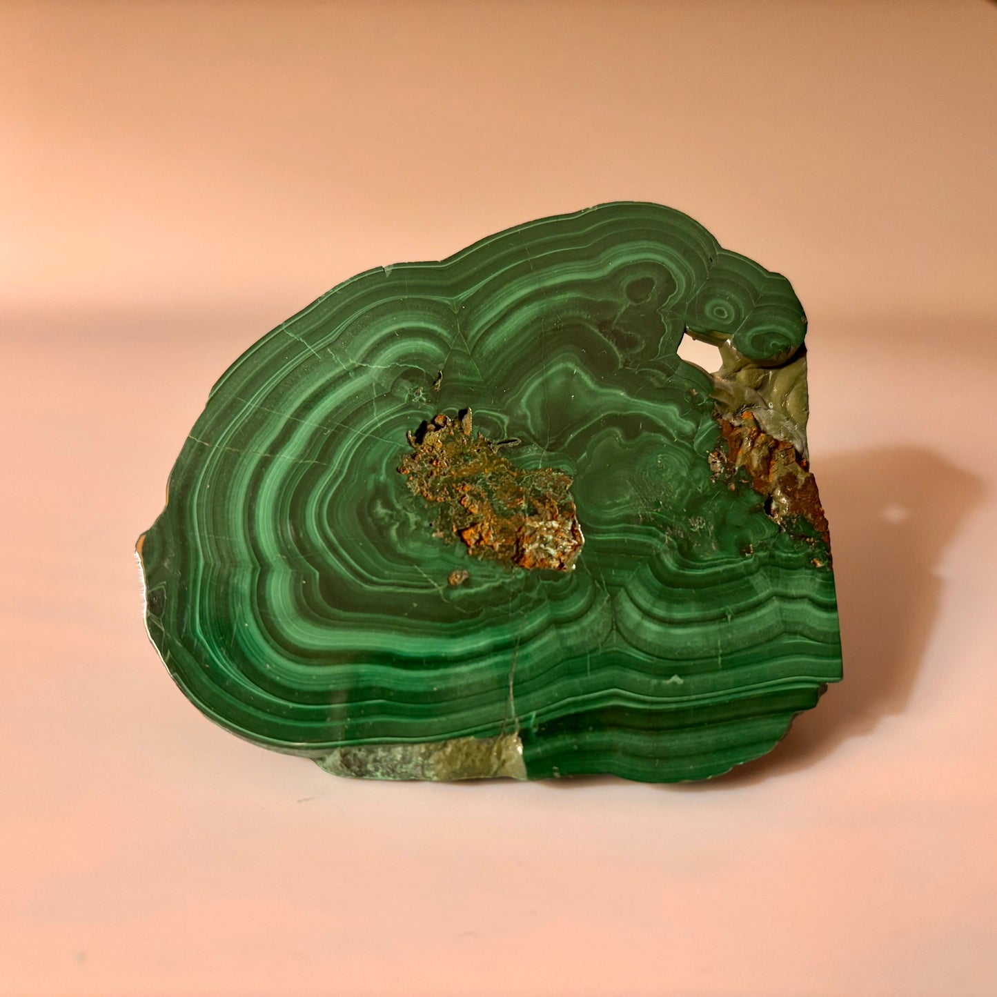 Malachite Slice #5