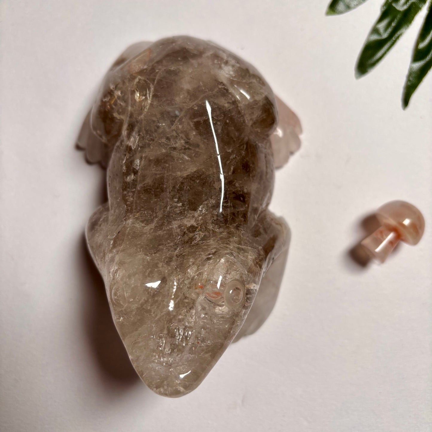 Lodolite - Garden Quartz Frog