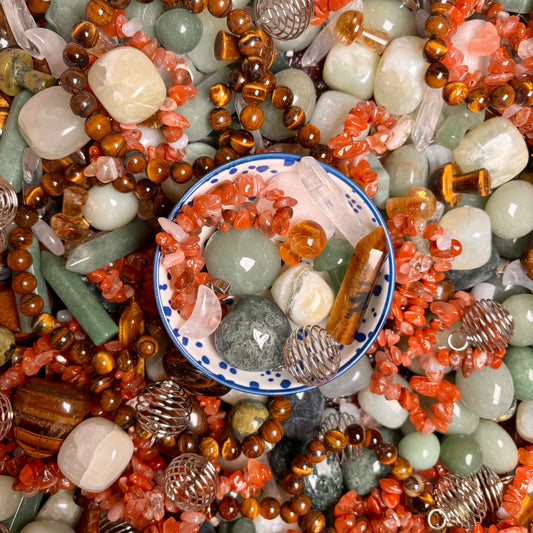 Deluxe Money Manifesting Crystal Confetti Scoop