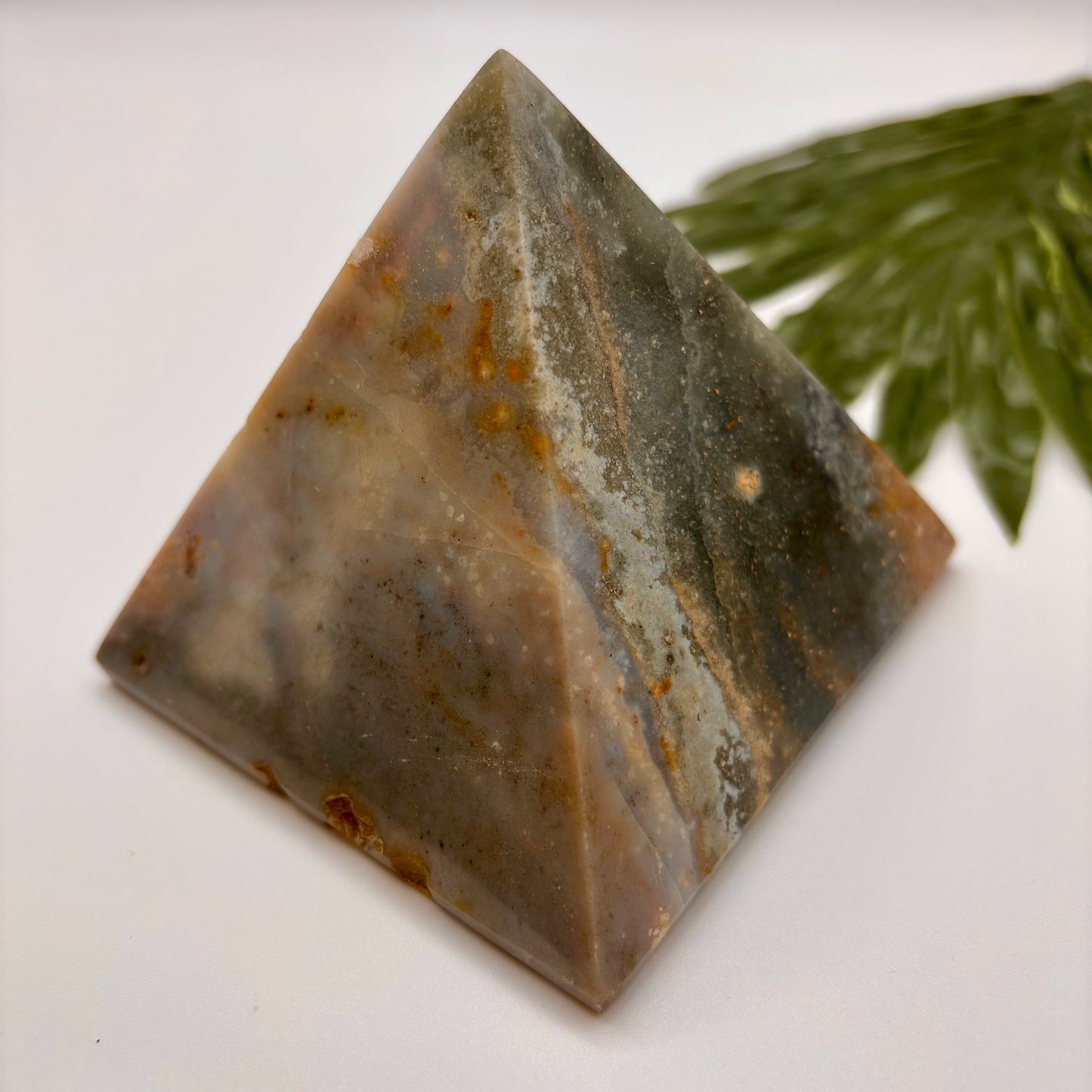 Ocean Jasper Pyramid #1