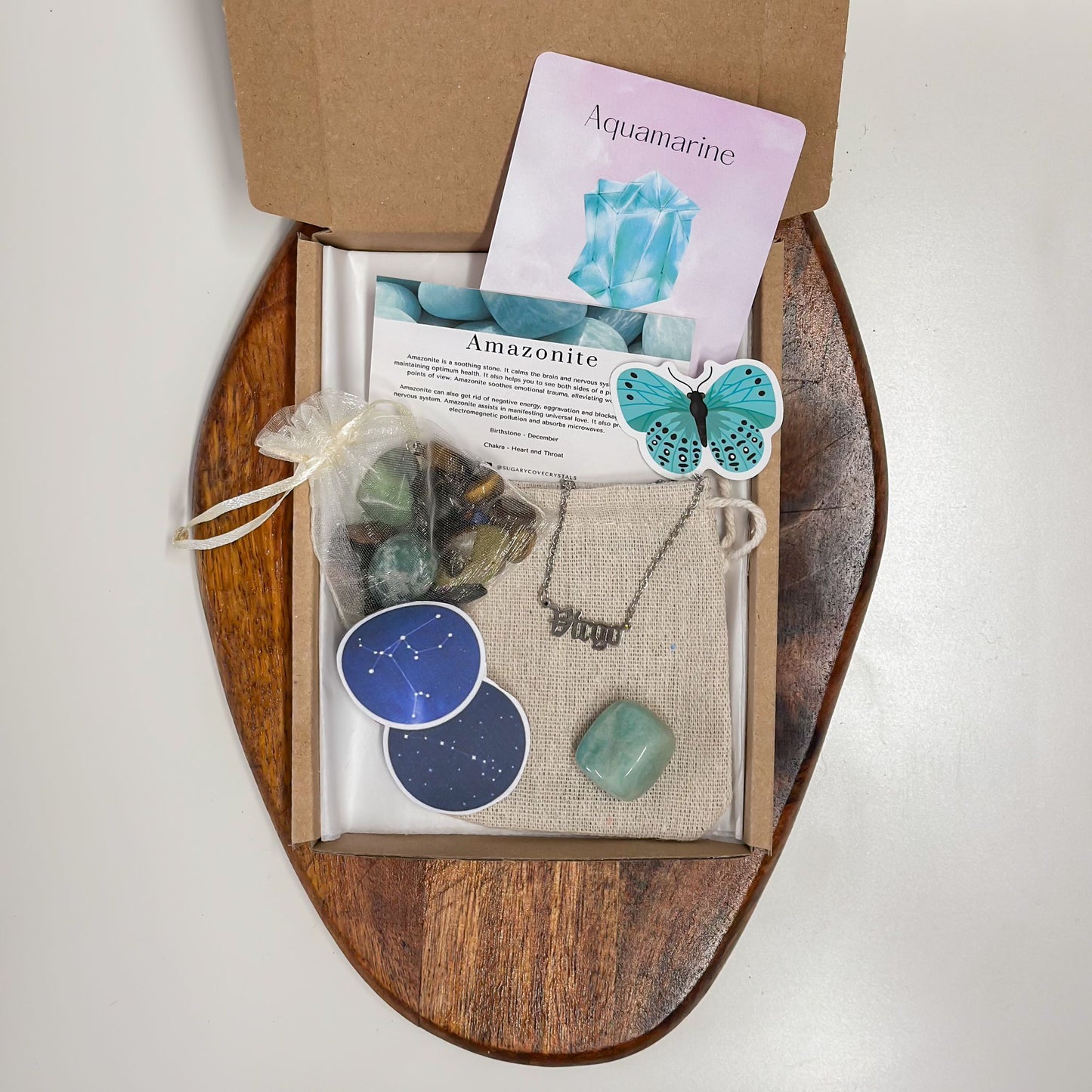 Zodiac Crystal Gift Box