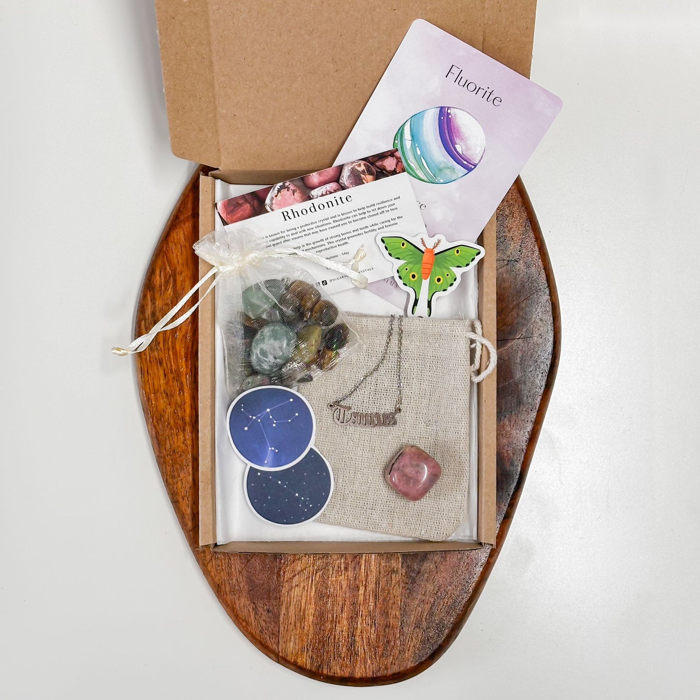 Zodiac Crystal Gift Box