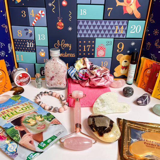 24 Day Premium Self Care Advent Calendar in Blue - PRE ORDER