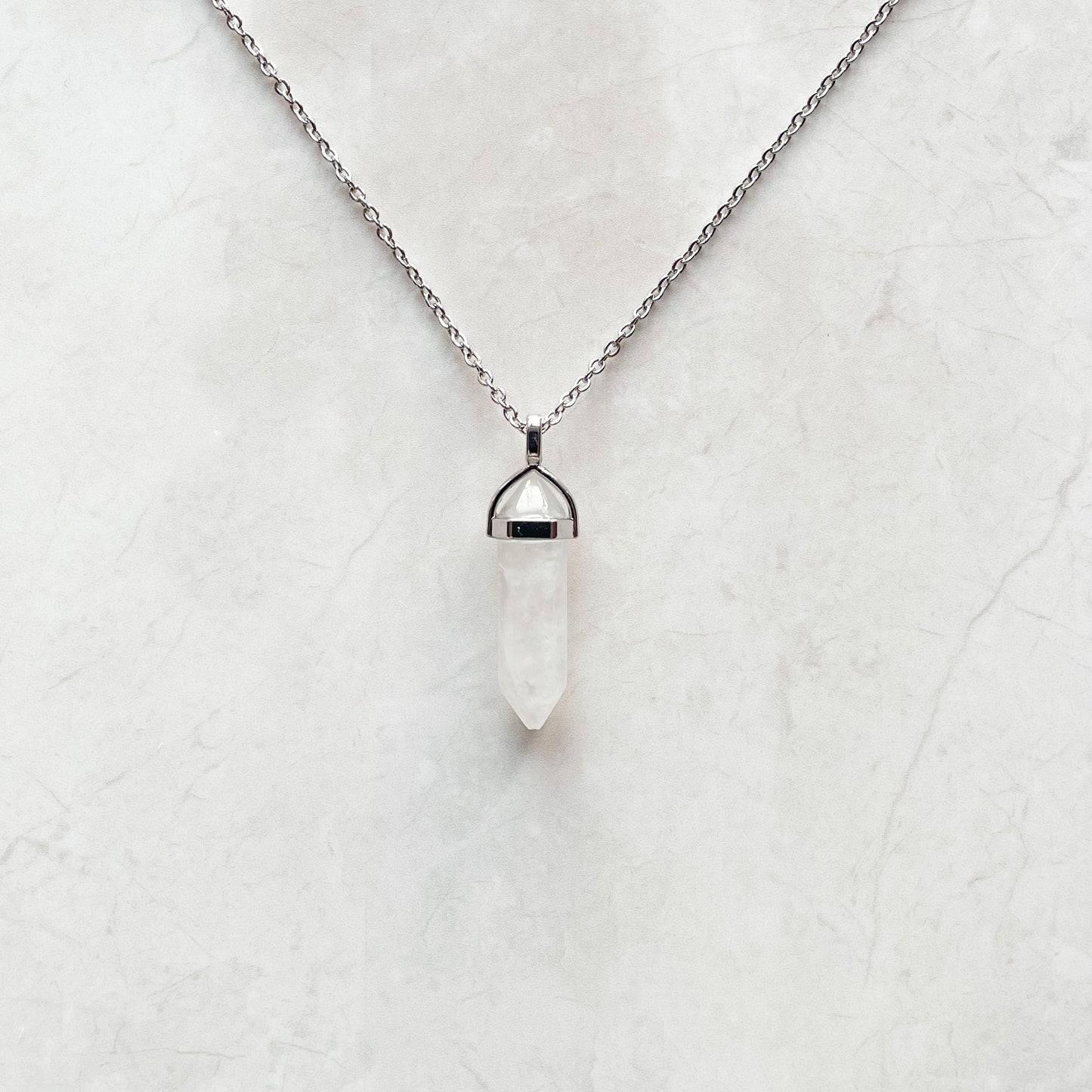 Clear Quartz Necklace