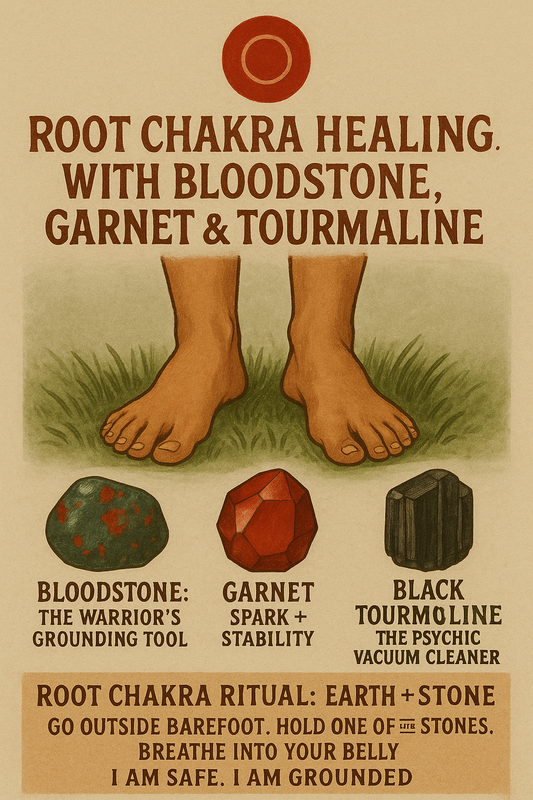 Crystals for Root Chakra Healing