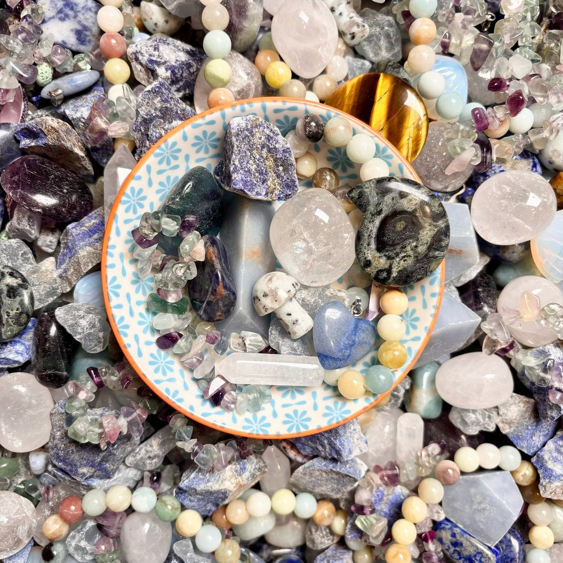 Exploring the Beauty and Energy of our Ocean Crystal Confetti Crystal Collection