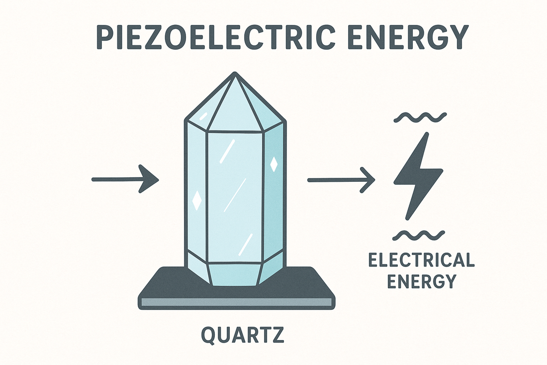 Piezoelectric Energy and the Magic of Crystals