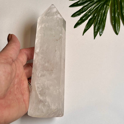 Large Clear Quartz Tower (Imperfect)