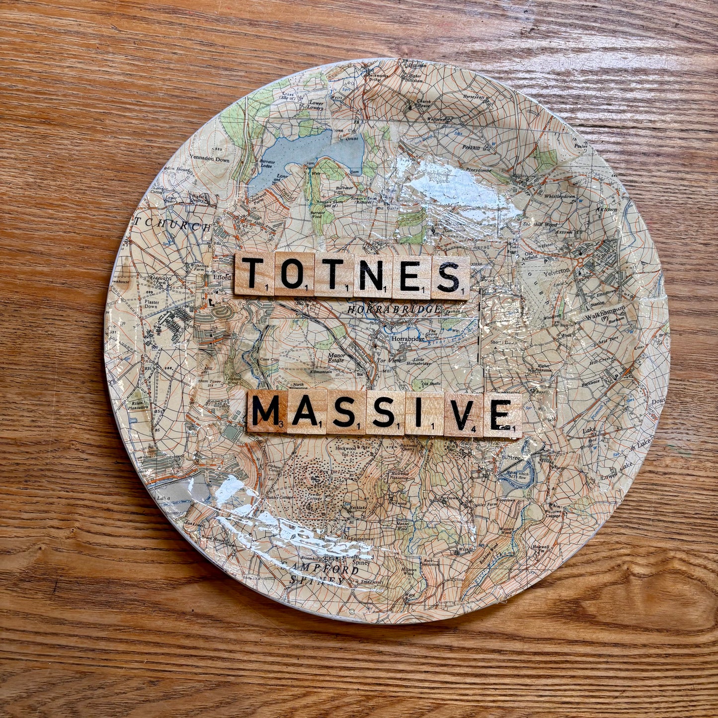 'Totnes massive' Plate