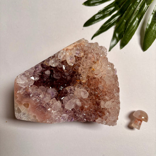 Pink Amethyst Cluster #1