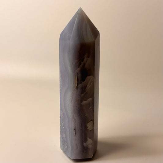 Blue Lace Agate Tower #2