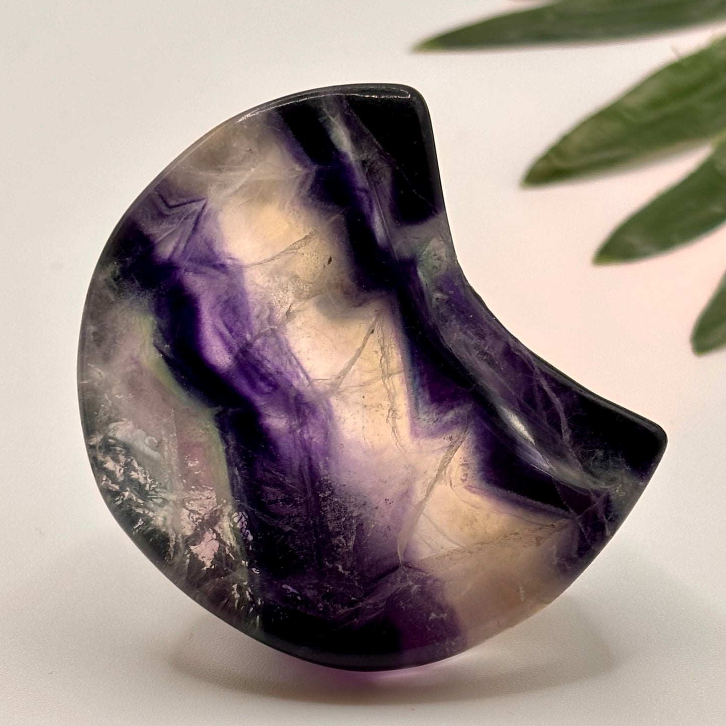 Fluorite Moon Bowl #1