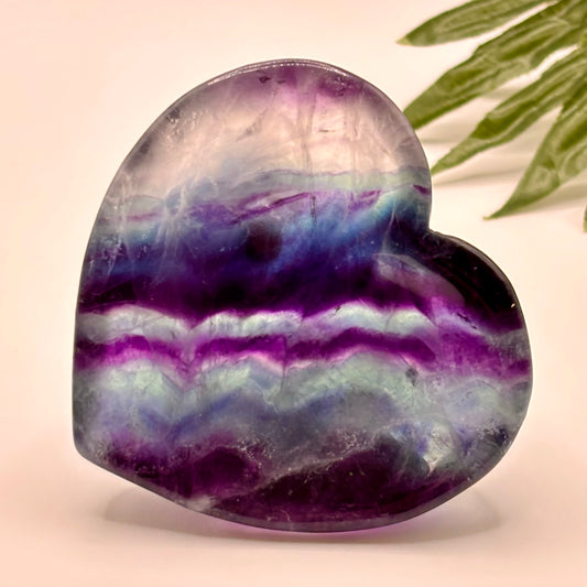 Fluorite Heart Bowl #2