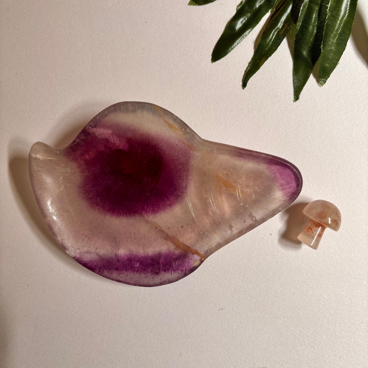 Fluorite Shell Bowl