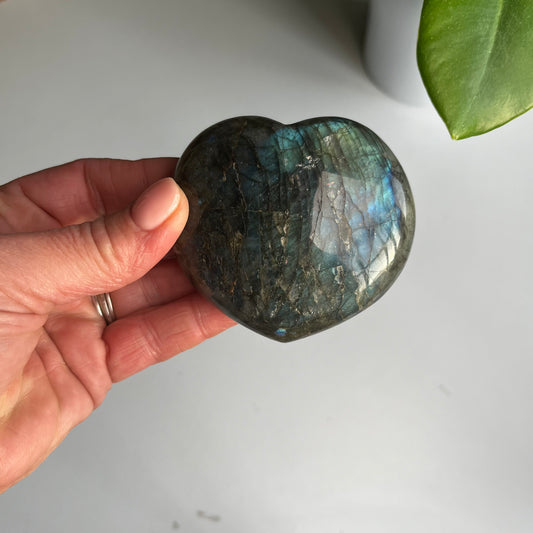 Labradorite Heart #2