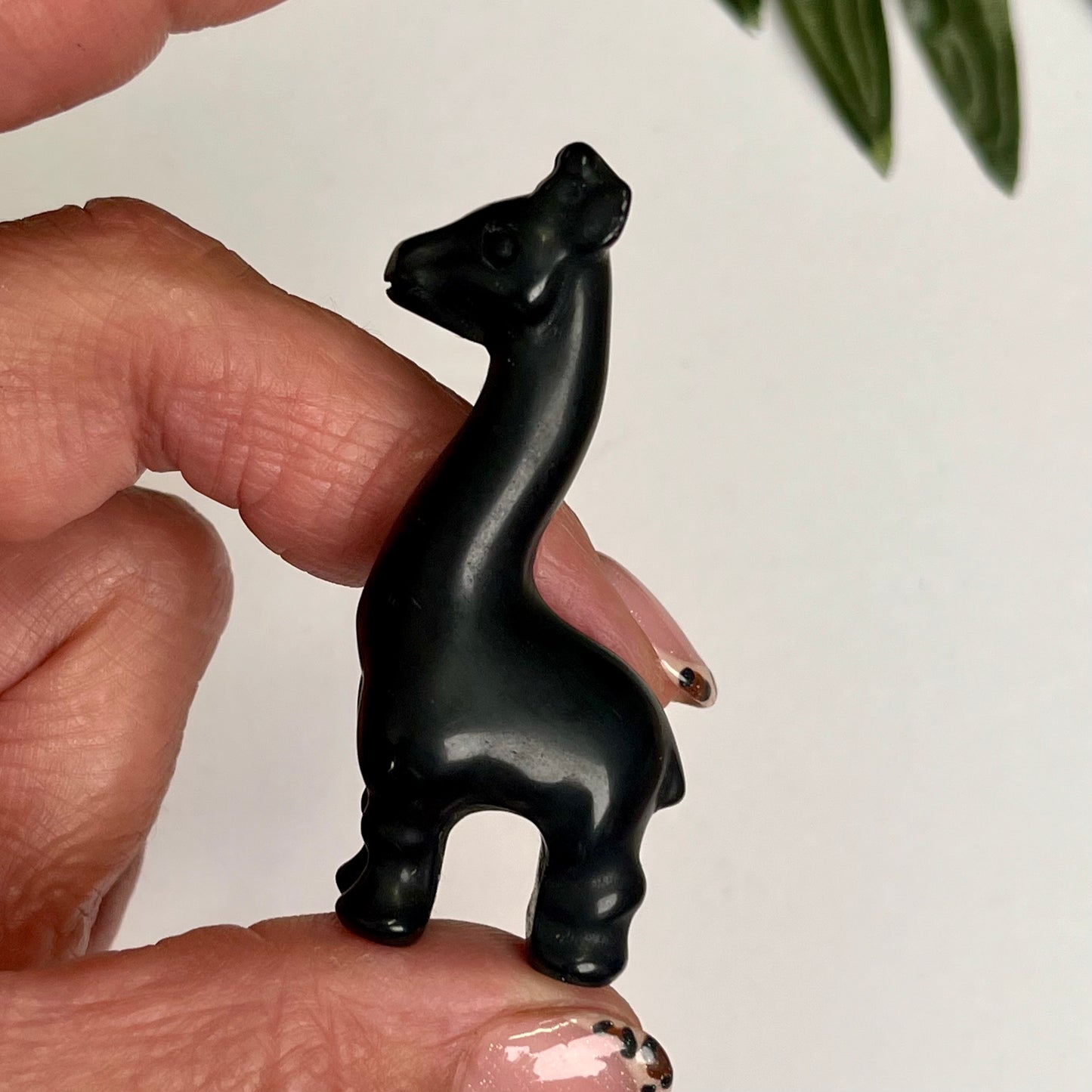 Black Obsidian Giraffe