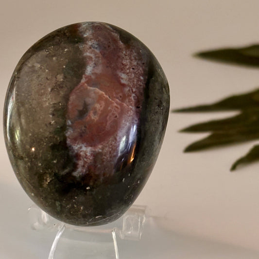 Ocean Jasper Palm Stone #1
