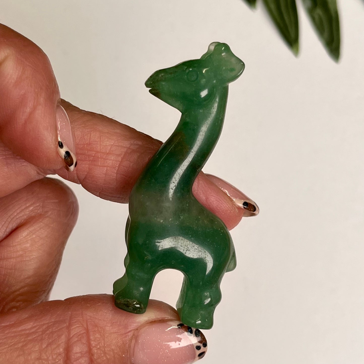 Green Aventurine Giraffe