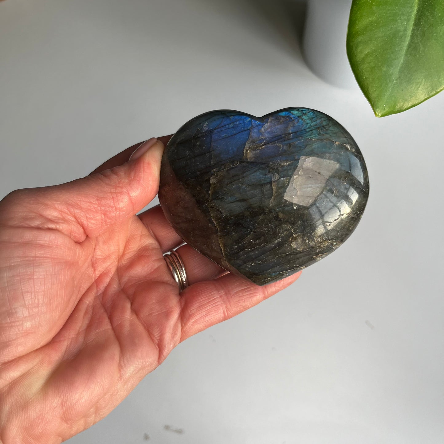 Labradorite Heart #1