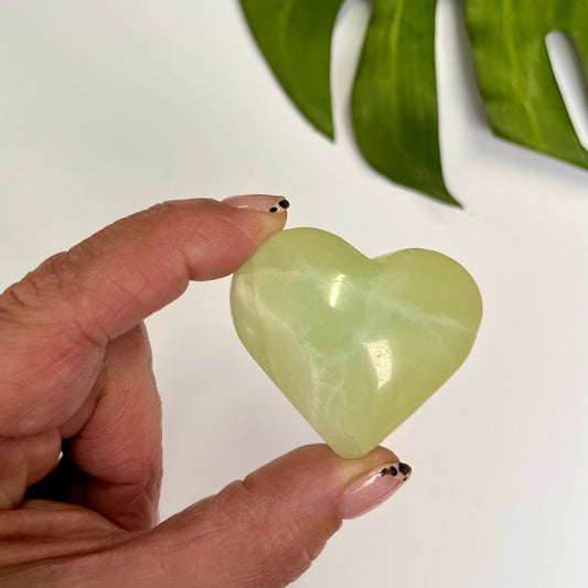 Caribbean Calcite Heart #2