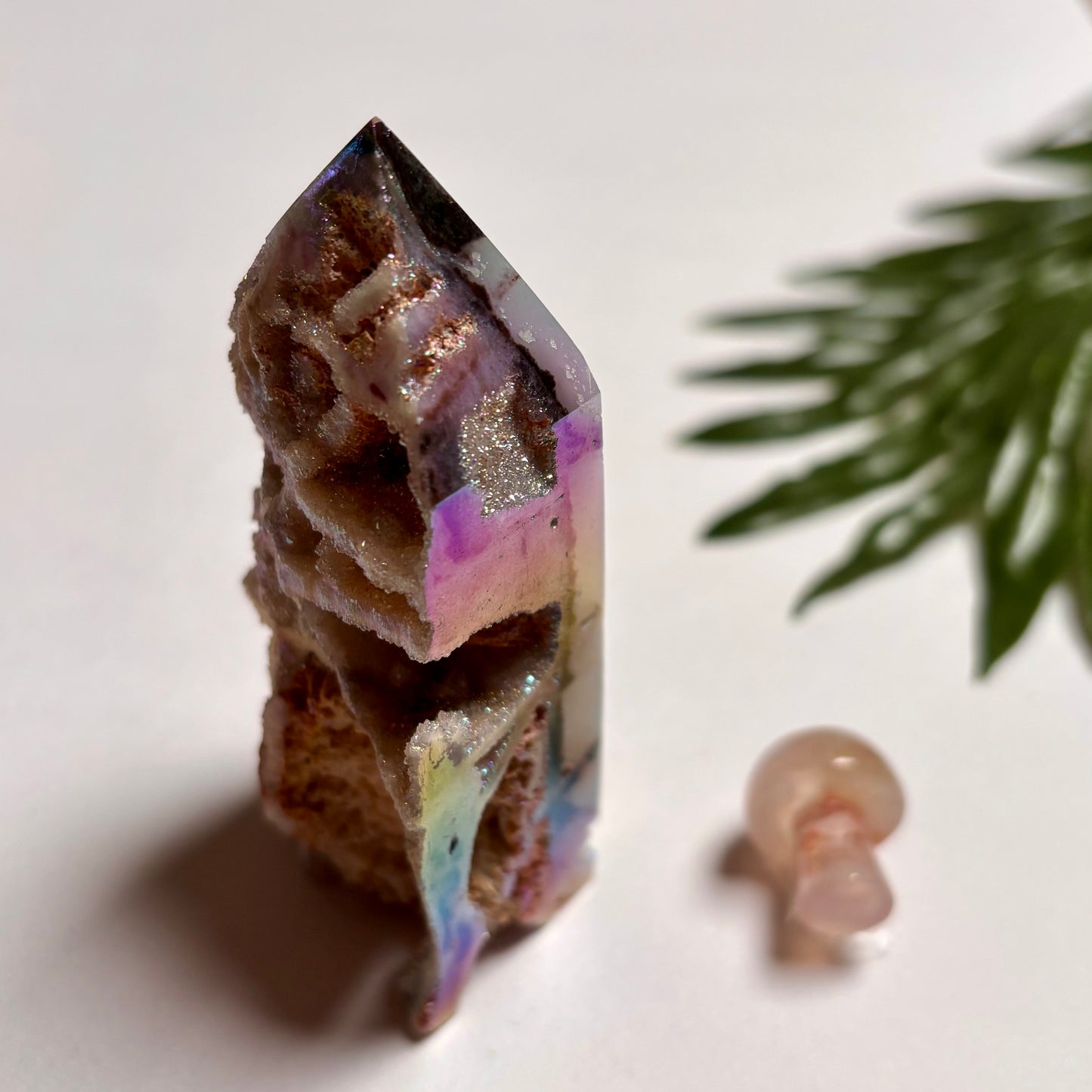 Rainbow Aura Sphalerite Tower #1