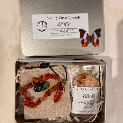 Grounding Crystal Self Care Set