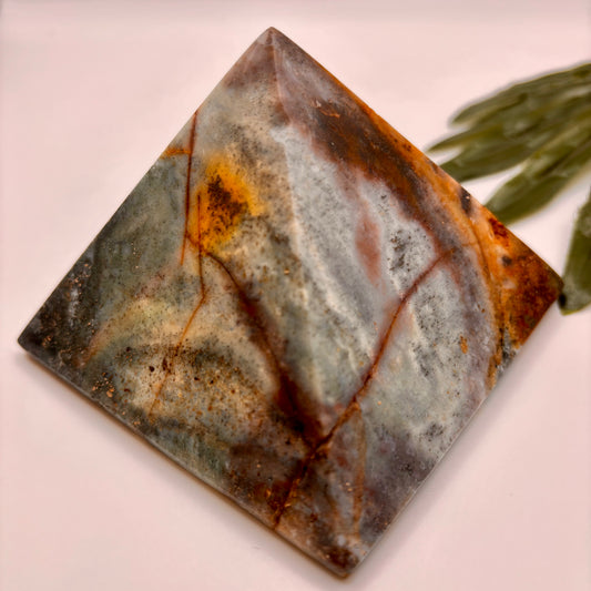 Ocean Jasper Pyramid #2