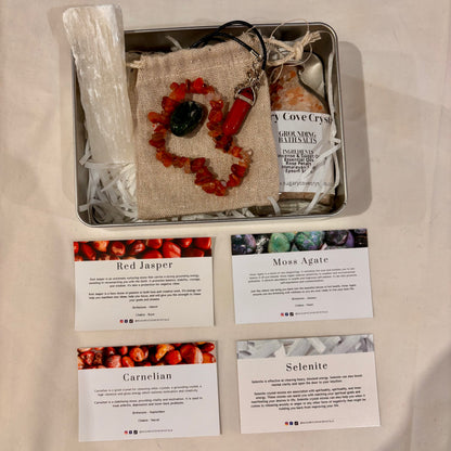 Grounding Crystal Self Care Set