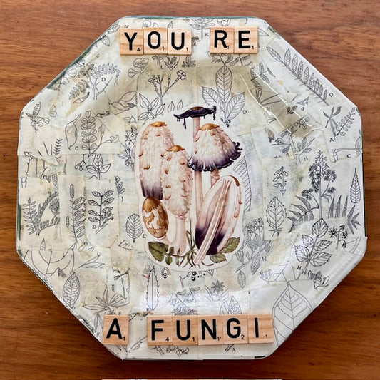 'You're a Fungi' Plate