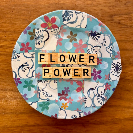 'Flower Power' Plate