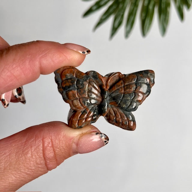 Brecciated Jasper Chunky Butterfly