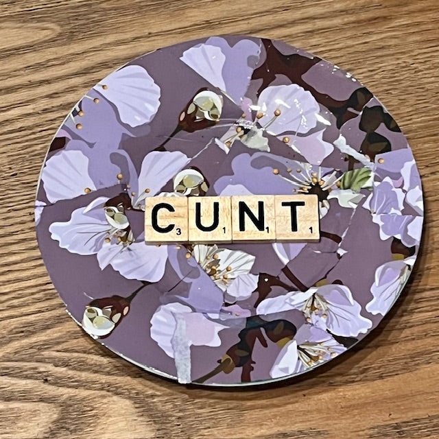 'Cunt' Plate #2