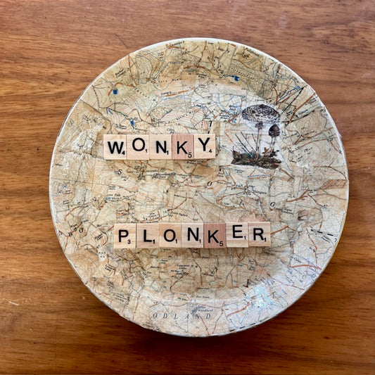 'Wonky Plonker' Plate