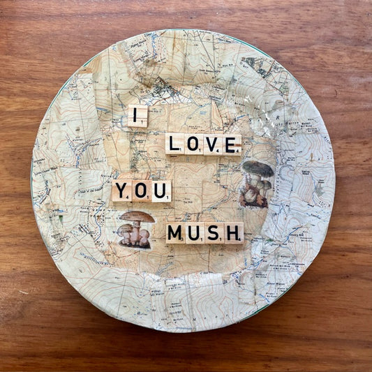 'I Love You Mush' Plate