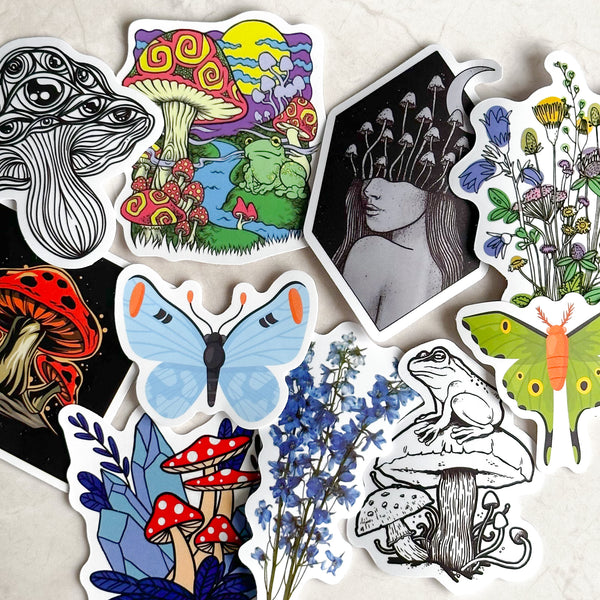 Sticker Pack x10 – Sugary Cove Crystals