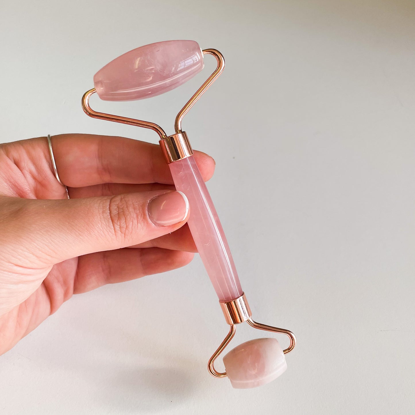 Rose Quartz Facial Roller