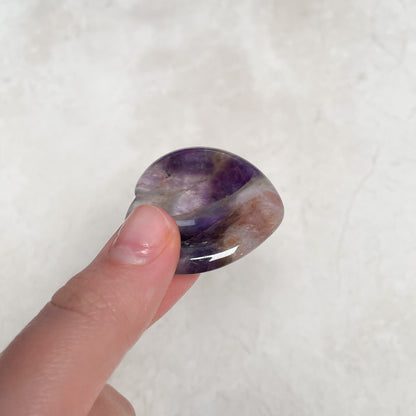 Amethyst Worry Stone