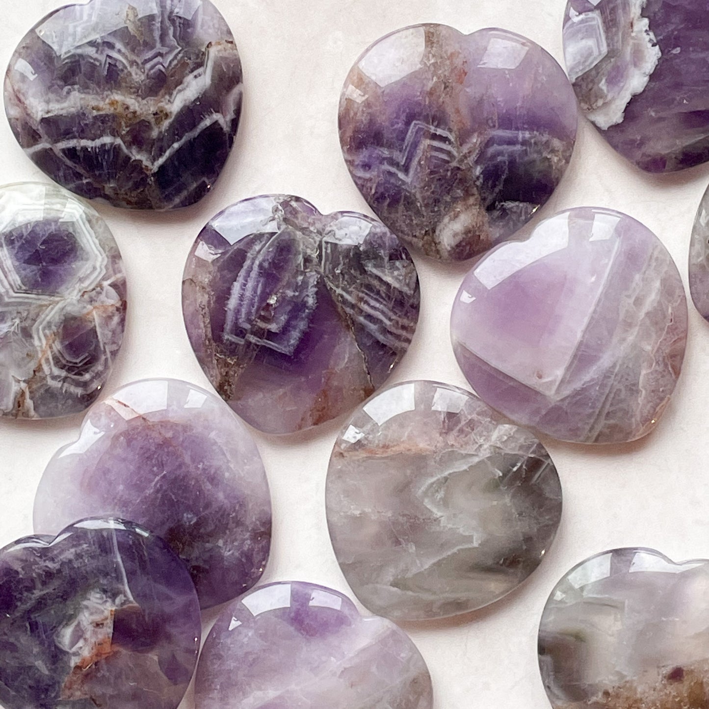 Amethyst Worry Stone