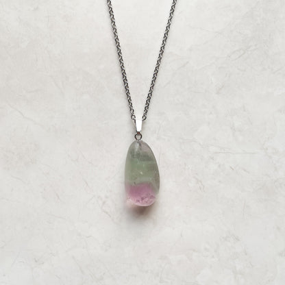 Fluorite Tumble Necklace