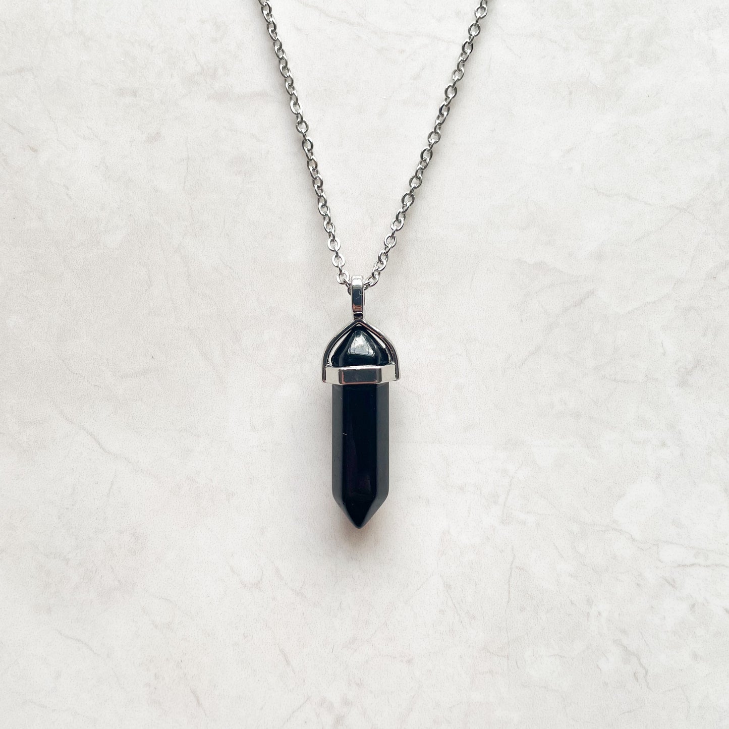 Black Obsidian Necklace