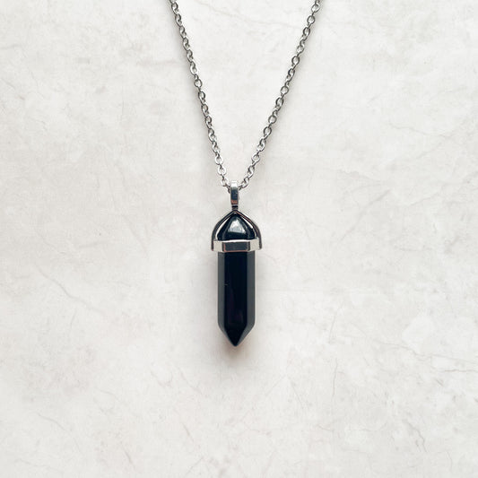 Black Obsidian Necklace