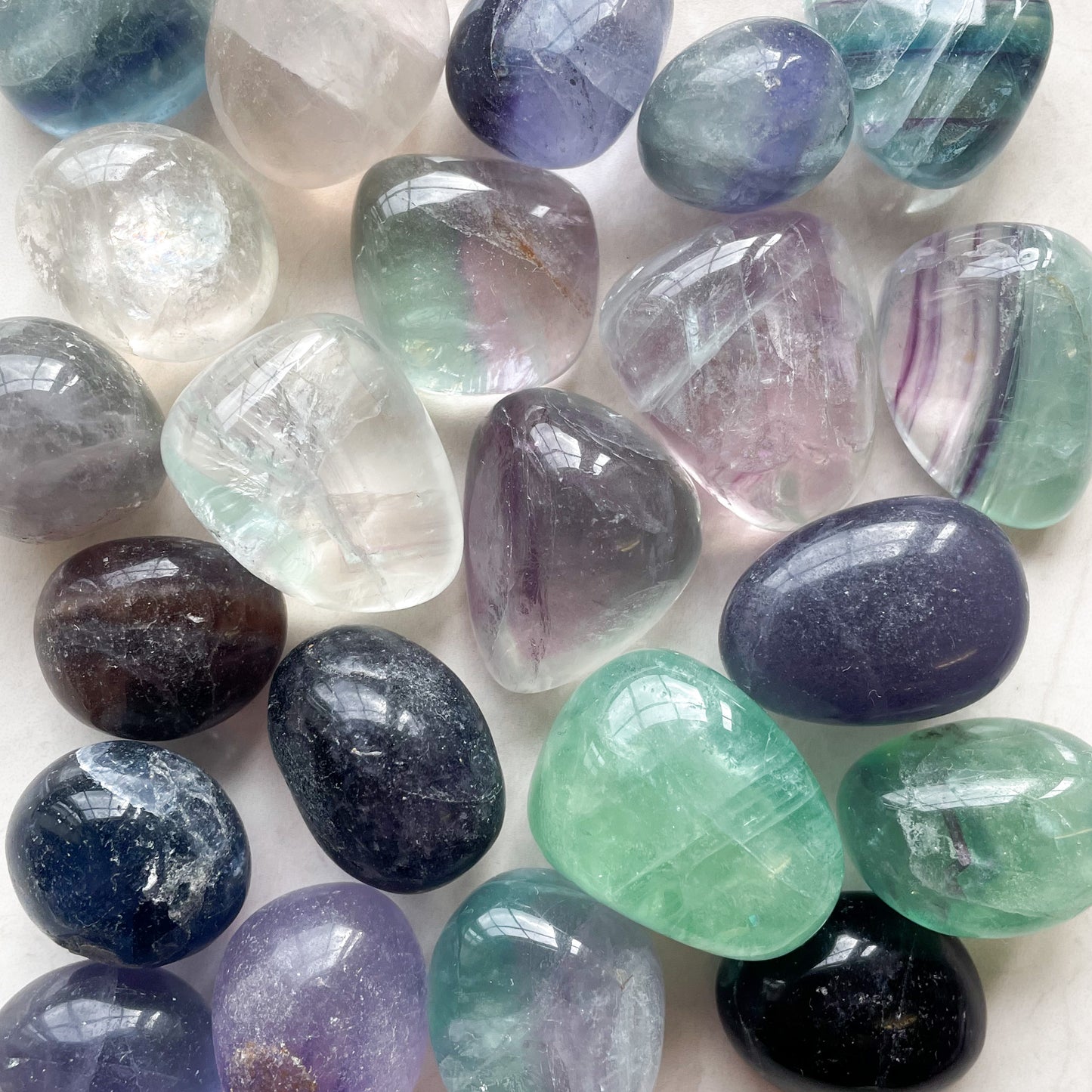 Fluorite Tumble